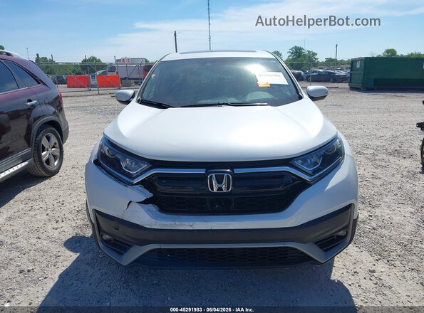 7FARW2H53NE034092 2022 HONDA CR-V White Սարքավորումների վահանակի տեսք