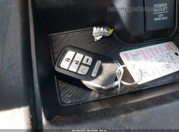 7FARW2H54JE017019 2018 HONDA CR-V Silver Widok deski rozdzielczej