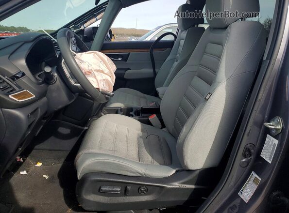 7FARW2H54JE059111 2018 HONDA CR-V Gray Вид салону спереду
