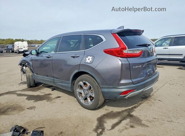 7FARW2H54JE059111 2018 HONDA CR-V Gray Задня ліва чверть