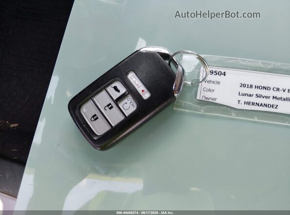 7FARW2H54JE089113 2018 HONDA CR-V Silver წინა პანელის ხედი
