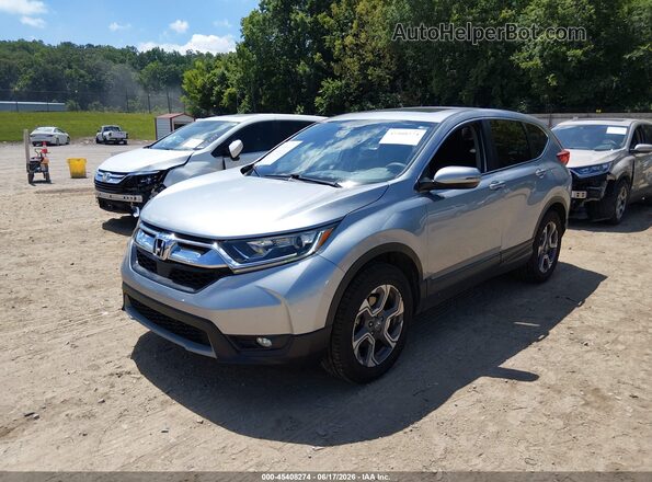 7FARW2H54JE089113 2018 HONDA CR-V Silver წინა მარცხენა ხედი სამი მეოთხედიდან