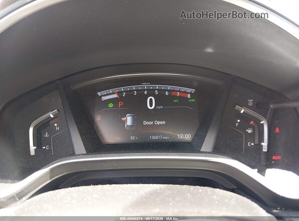7FARW2H54JE089113 2018 HONDA CR-V Silver უკანა სავარძლების ხედი