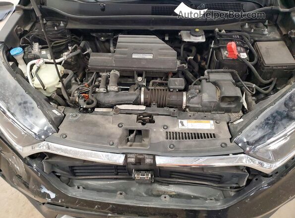 7FARW2H54JE102314 2018 HONDA CR-V Black Widok komory silnika