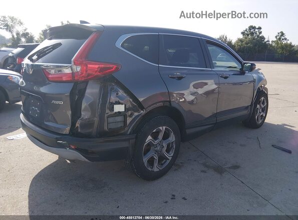 7FARW2H54KE036641 2019 HONDA CR-V Серый Задняя правая четверть