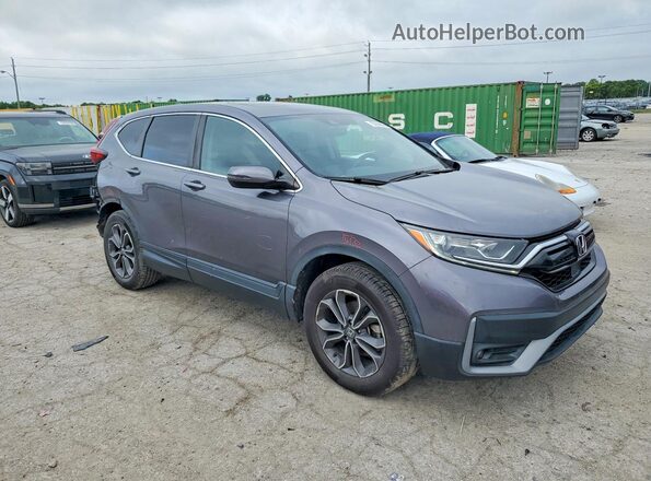 7FARW2H54ME005666 2021 HONDA CR-V Gray 