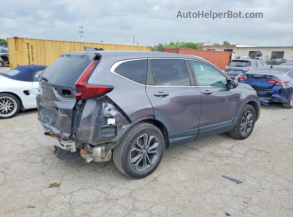 7FARW2H54ME005666 2021 HONDA CR-V Gray 