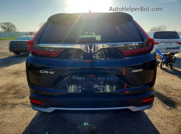 7FARW2H54NE006754 2022 HONDA CR-V Black Вид ззаду