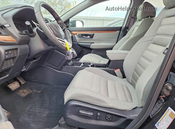 7FARW2H54NE006754 2022 HONDA CR-V Black Вид салону спереду