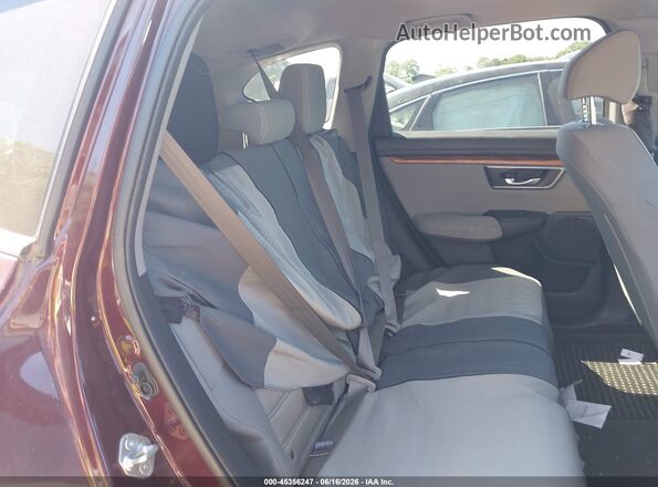7FARW2H55JE035125 2018 HONDA CR-V Maroon VIN sticker view