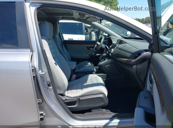7FARW2H55JE079447 2018 HONDA CR-V Silver წინა სალონის ხედი
