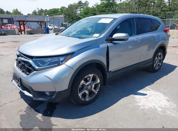 7FARW2H55JE079447 2018 HONDA CR-V Silver წინა მარცხენა ხედი სამი მეოთხედიდან
