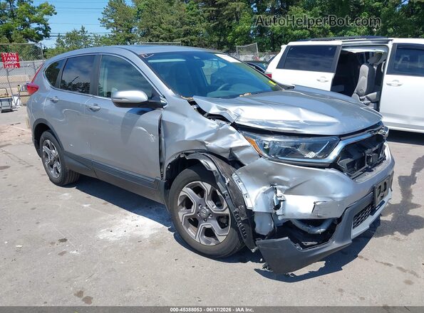 7FARW2H55JE079447 2018 HONDA CR-V Silver წინა ხედი