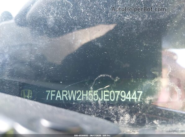 7FARW2H55JE079447 2018 HONDA CR-V Silver 