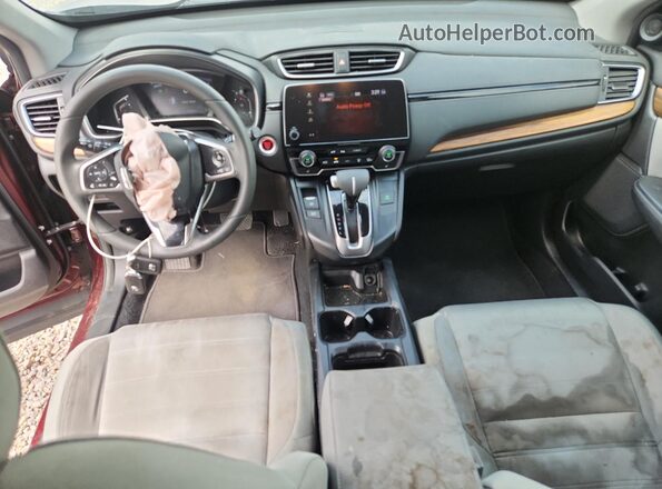 7FARW2H55JE102872 2018 HONDA CR-V Maroon Widok deski rozdzielczej