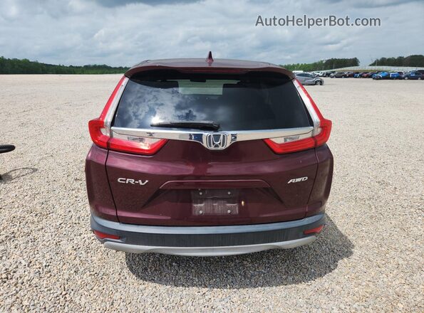 7FARW2H55JE102872 2018 HONDA CR-V Maroon Widok z tyłu