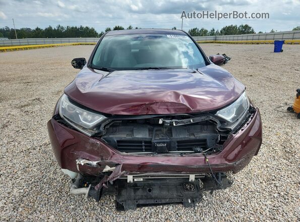 7FARW2H55JE102872 2018 HONDA CR-V Maroon Widok z przodu