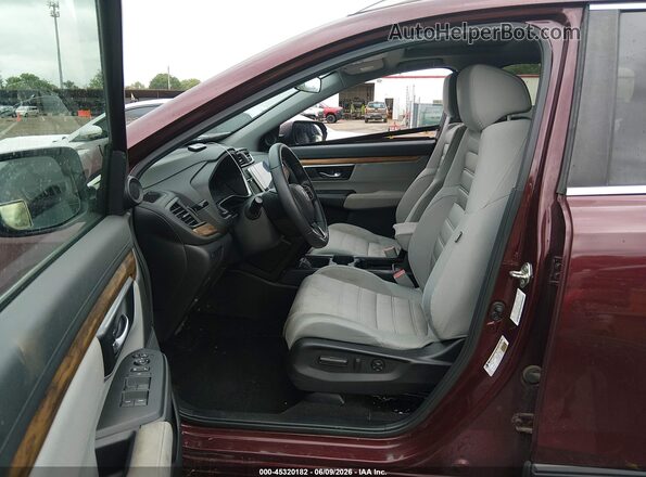 7FARW2H55KE001669 2019 HONDA CR-V Maroon 