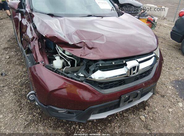 7FARW2H55KE001669 2019 HONDA CR-V Maroon 