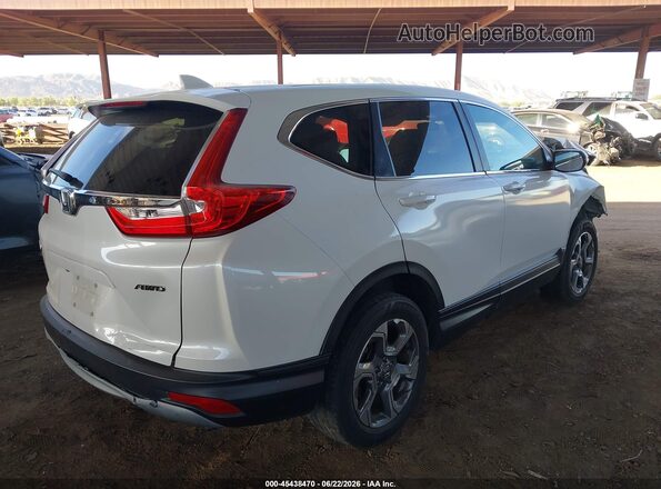7FARW2H55KE004829 2019 HONDA CR-V White Задня права чверть