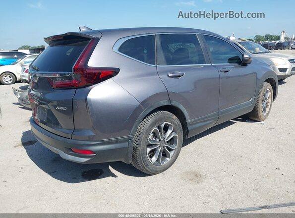 7FARW2H55ME036733 2021 HONDA CR-V Gray Trasero derecho