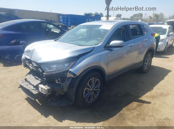 7FARW2H55NE008979 2022 HONDA CR-V Silver Передня ліва чверть