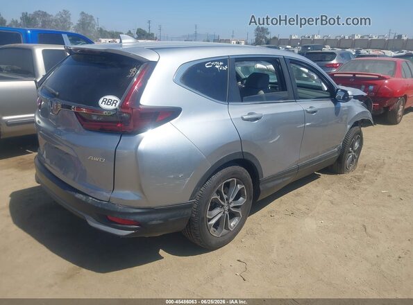 7FARW2H55NE008979 2022 HONDA CR-V Silver Задня права чверть