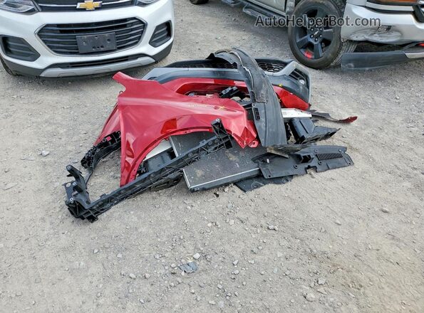 7FARW2H55NE019058 2022 HONDA CR-V Red VIN კოდის სტიკერის ხედი