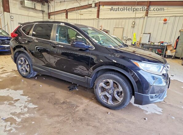 7FARW2H56JE014381 2018 HONDA CR-V Black Delantero derecho