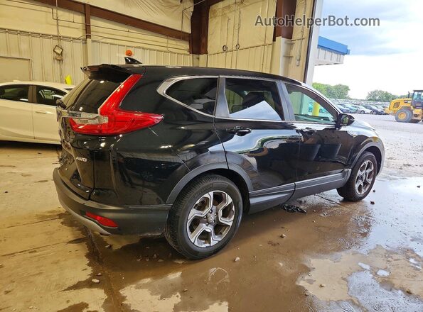 7FARW2H56JE014381 2018 HONDA CR-V Black Trasero derecho