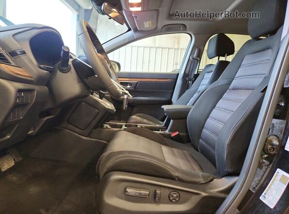7FARW2H56JE014381 2018 HONDA CR-V Black Vista interior delantera