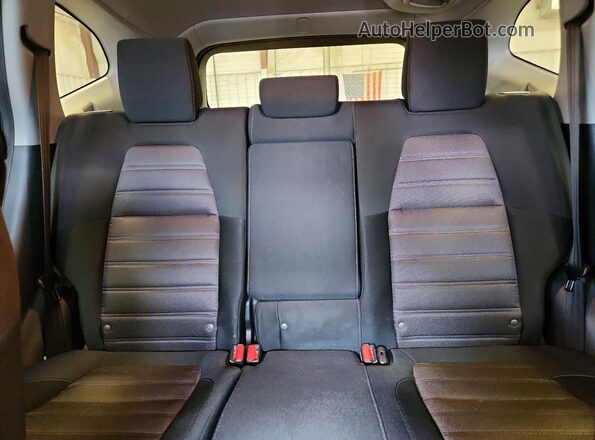 7FARW2H56JE014381 2018 HONDA CR-V Black Vista de los asientos traseros