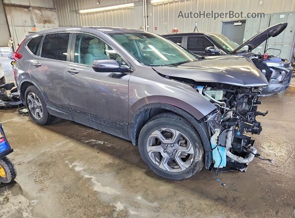 7FARW2H56JE054962 2018 HONDA CR-V Gray Առջևի աջ