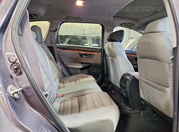 7FARW2H56JE054962 2018 HONDA CR-V Gray Հետևի նստատեղերի տեսք