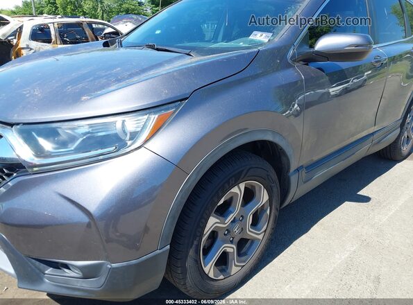 7FARW2H56KE050752 2019 HONDA CR-V Gray Widok z przodu
