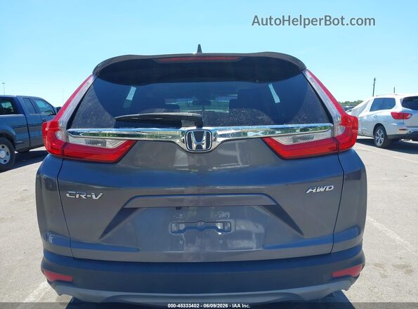 7FARW2H56KE050752 2019 HONDA CR-V Gray 