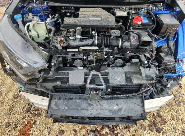 7FARW2H56ME013798 2021 HONDA CR-V Blue Սալոնի հետևի տեսք