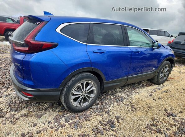 7FARW2H56ME013798 2021 HONDA CR-V Blue Հետևի աջ