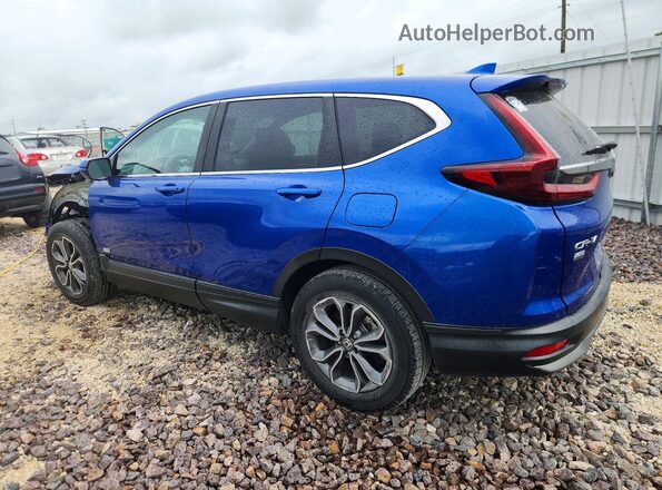 7FARW2H56ME013798 2021 HONDA CR-V Blue Հետևի ձախ