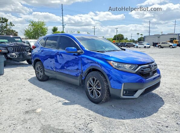 7FARW2H56ME014692 2021 HONDA CR-V Синий 