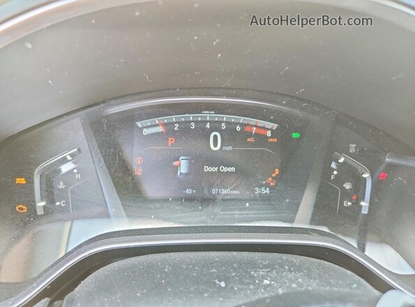 7FARW2H56ME016183 2021 HONDA CR-V White Instrument cluster view