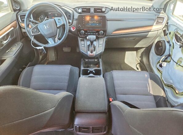 7FARW2H56ME016183 2021 HONDA CR-V White Dashboard view
