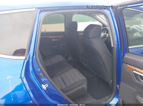 7FARW2H56NE018145 2022 HONDA CR-V Blue Vista de la etiqueta del VIN