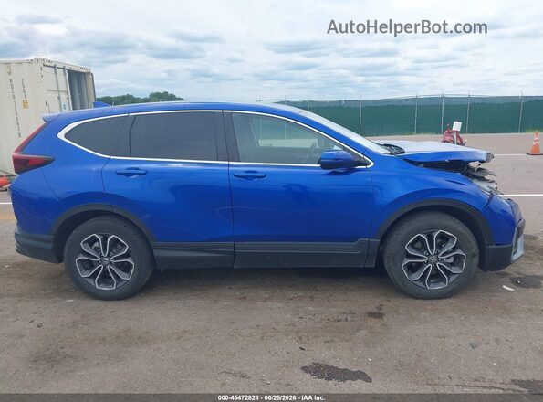 7FARW2H56NE018145 2022 HONDA CR-V Blue Vista interior trasera