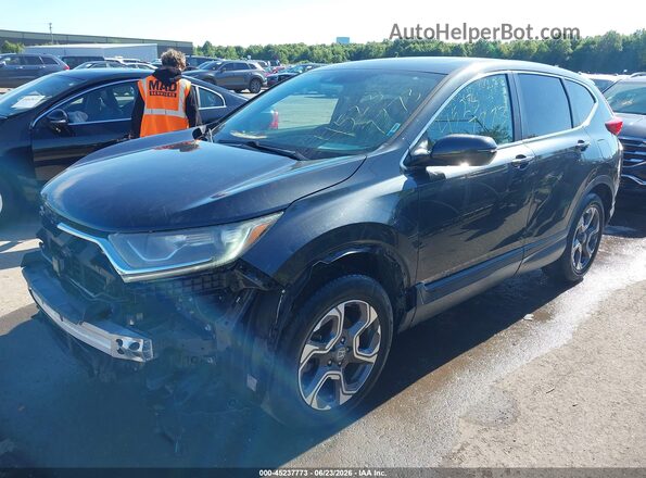 7FARW2H57JE005365 2018 HONDA CR-V Black Передня ліва чверть
