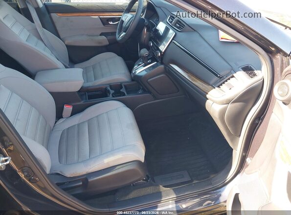 7FARW2H57JE005365 2018 HONDA CR-V Black Вид салону спереду