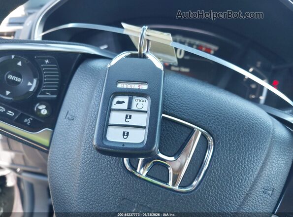 7FARW2H57JE005365 2018 HONDA CR-V Black Вид панелі приладів