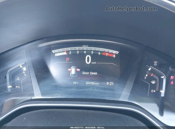 7FARW2H57JE005365 2018 HONDA CR-V Black Вид задніх сидінь