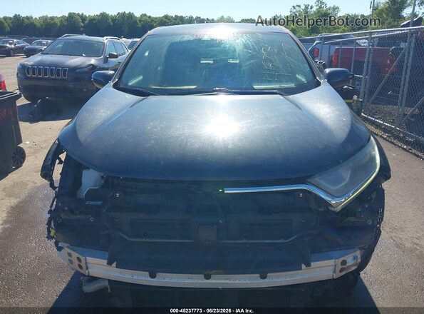 7FARW2H57JE005365 2018 HONDA CR-V Black Вид задньої частини салону