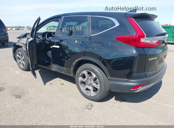 7FARW2H57KE021907 2019 HONDA CR-V Черный Задняя левая четверть
